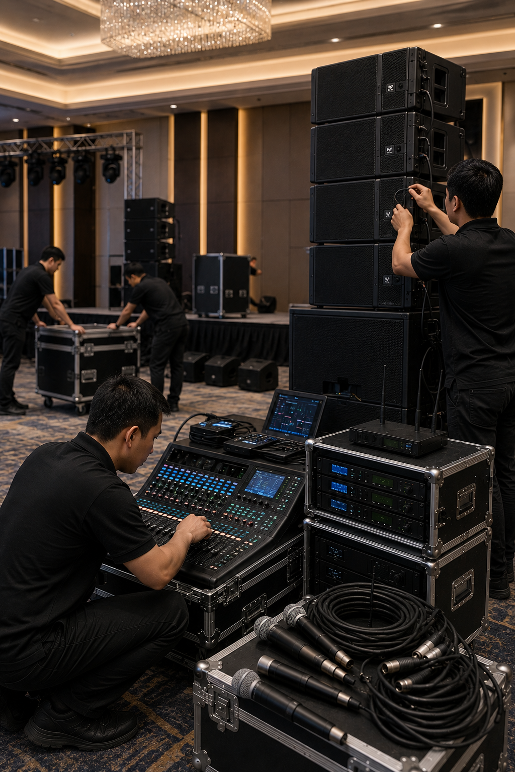 Setup, Delivery & On-Site Technical Support
